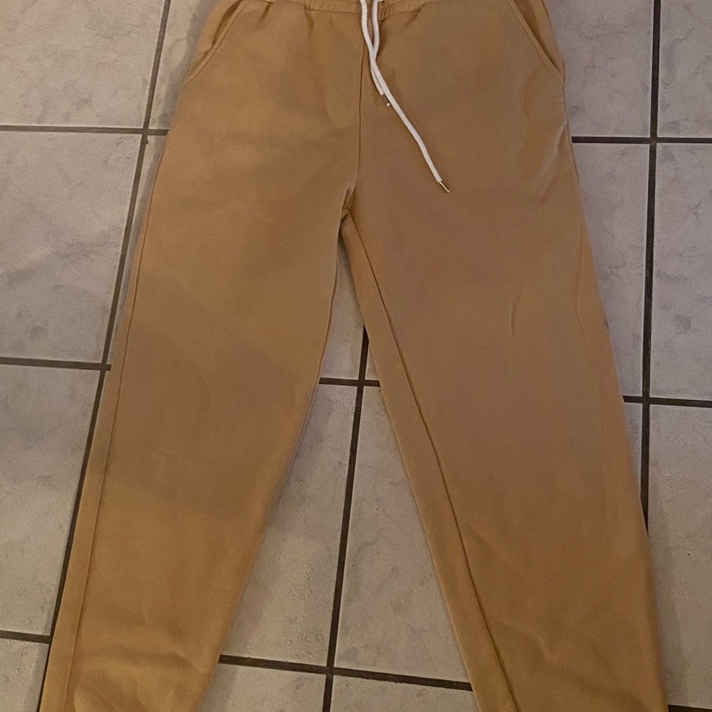 Forever 21 Tan Sweatpants Joggers